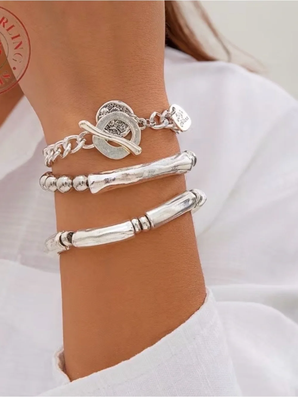 N/A elegant silver